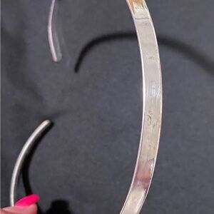 Silver Bangle Bracelet